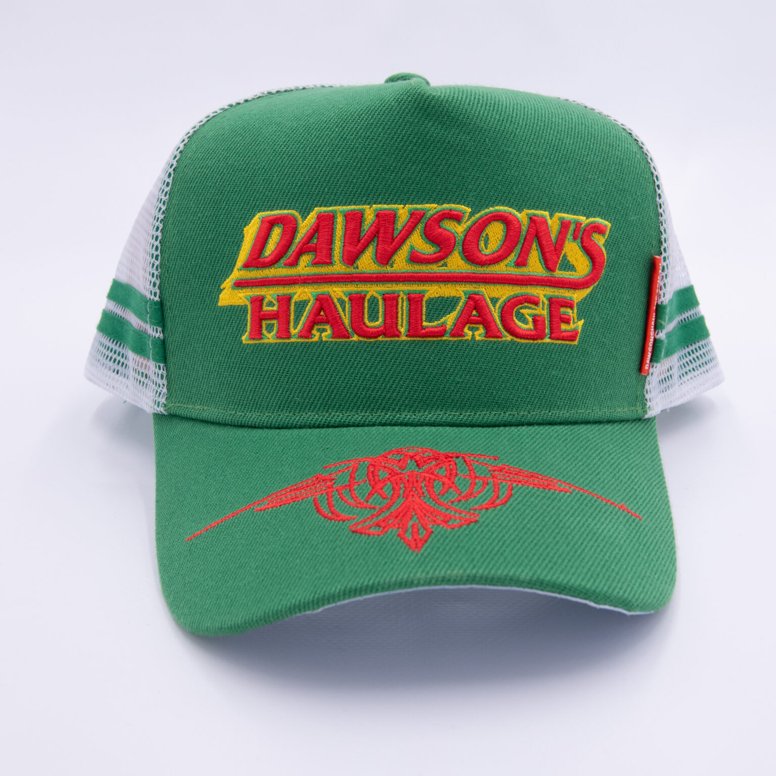 BADLANDS CAP - SOFT VISOR / TRUCKER WHITE/GREEN [50%OFF]